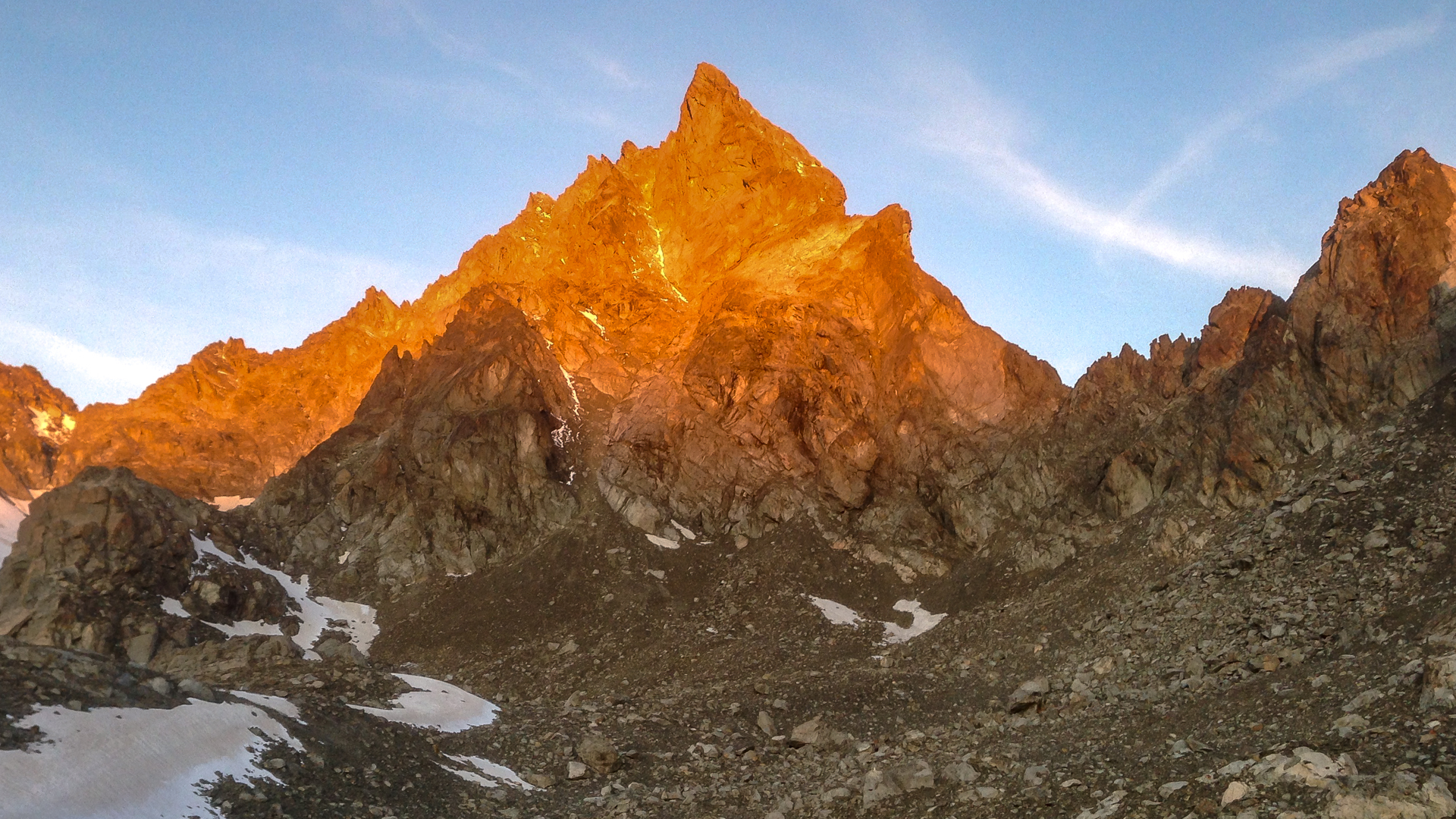 Piz Kesch über die Nadel-1394