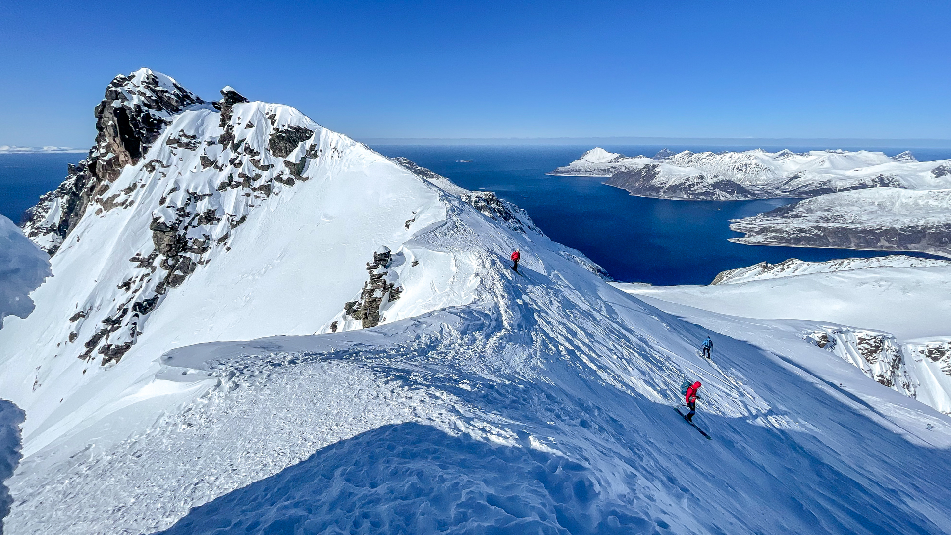Skitourenreise Norwegen nach Senja, der zweitgrössten Insel Norwegens nördlich des Polarkreises