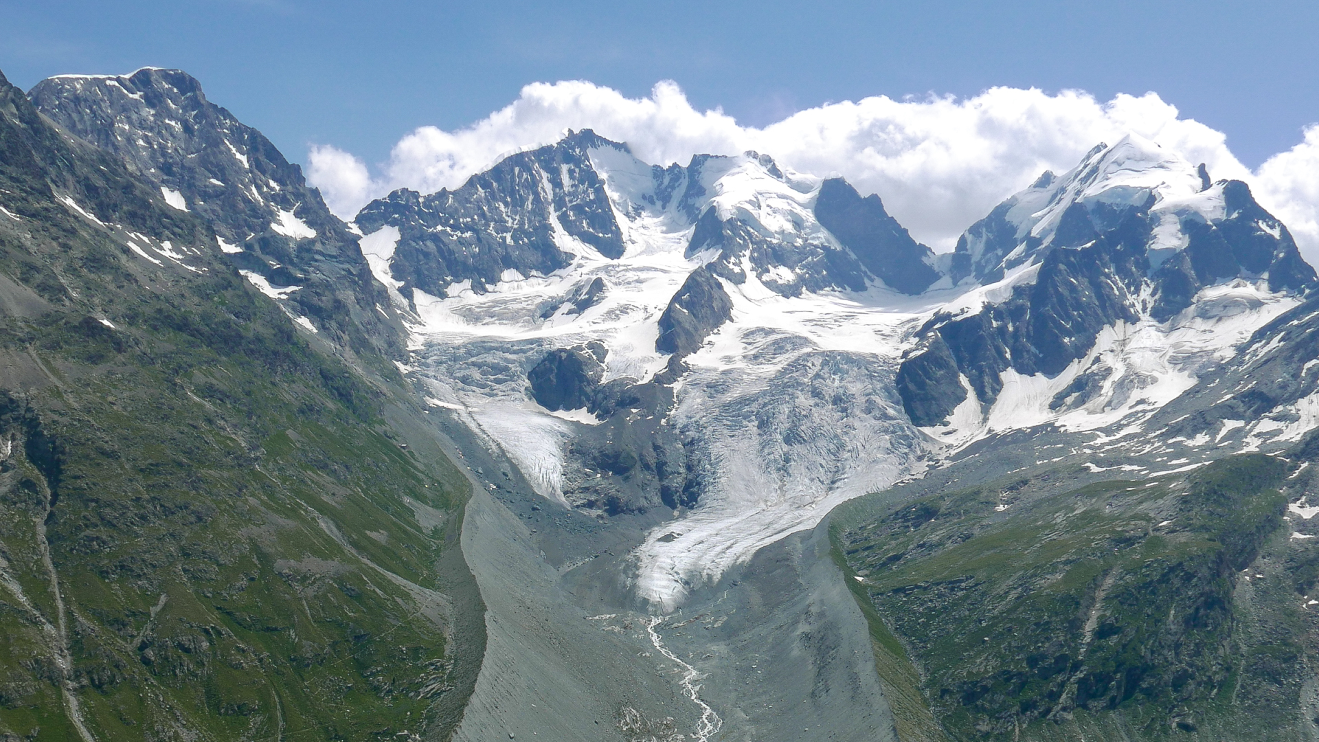 Piz Morteratsch, Piz Bernina Biancograt, Piz Scerscen, Piz Roseg