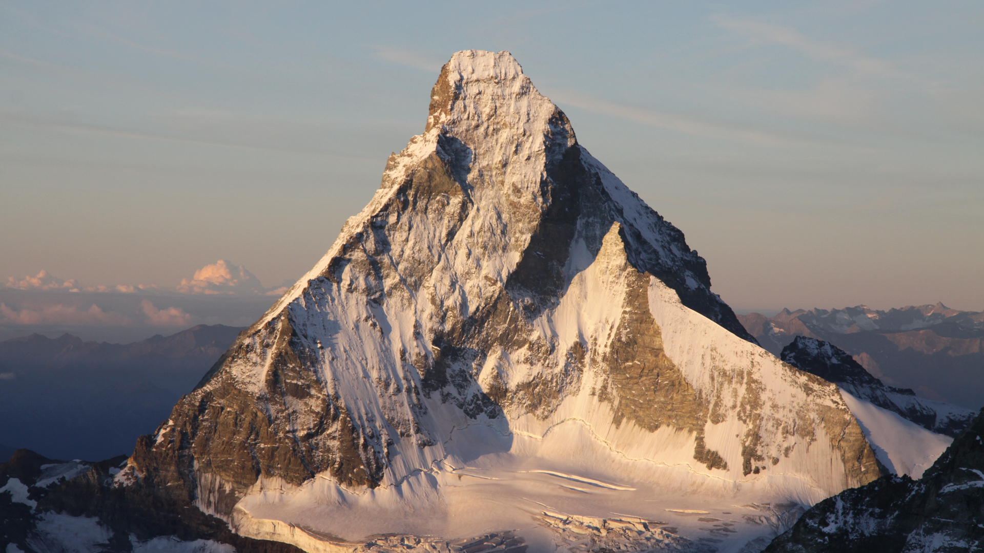 Matterhorn, einer der berühmtesten 4000er der Alpen